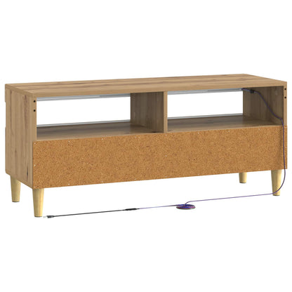 LED TV Cabinet Artisan Oak Engineered Wood