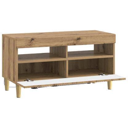 LED TV Cabinet Artisan Oak Engineered Wood