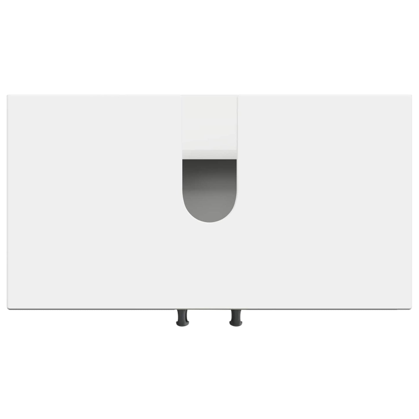 Bathroom Sink Cabinet HAARLEM White 59.5 x 31.5x 59 cm