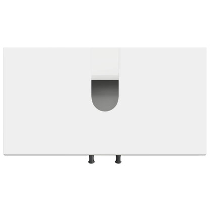 Bathroom Sink Cabinet HAARLEM White 59.5 x 31.5x 59 cm
