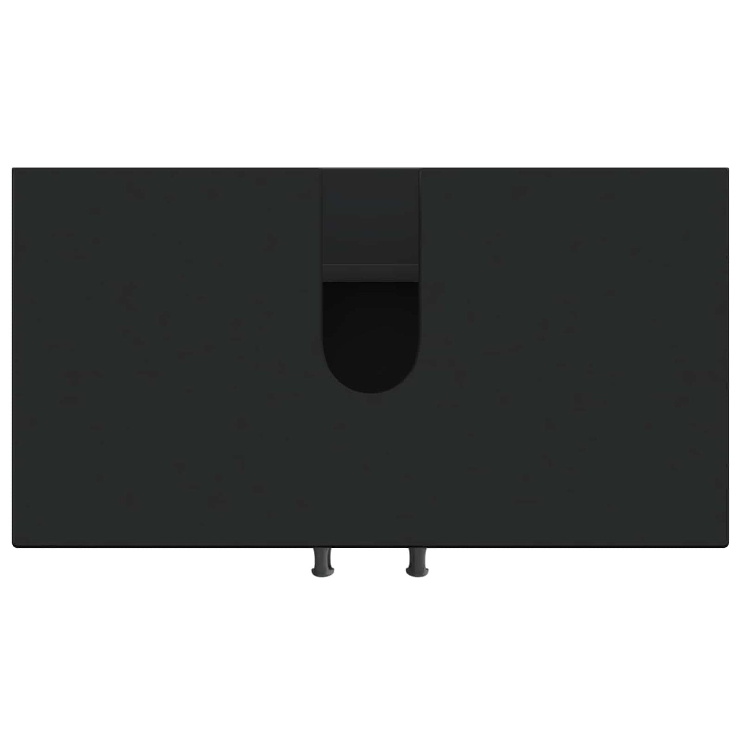 Bathroom Sink Cabinet HAARLEM Black 59.5 x 31.5x 59 cm