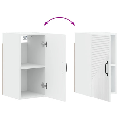 Bathroom Wall Cabinet HAARLEM White 30 x 31 x 59 cm