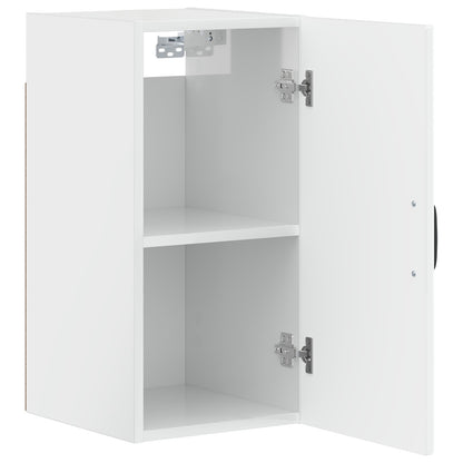 Bathroom Wall Cabinet HAARLEM High Gloss White 30 x 31 x 59 cm