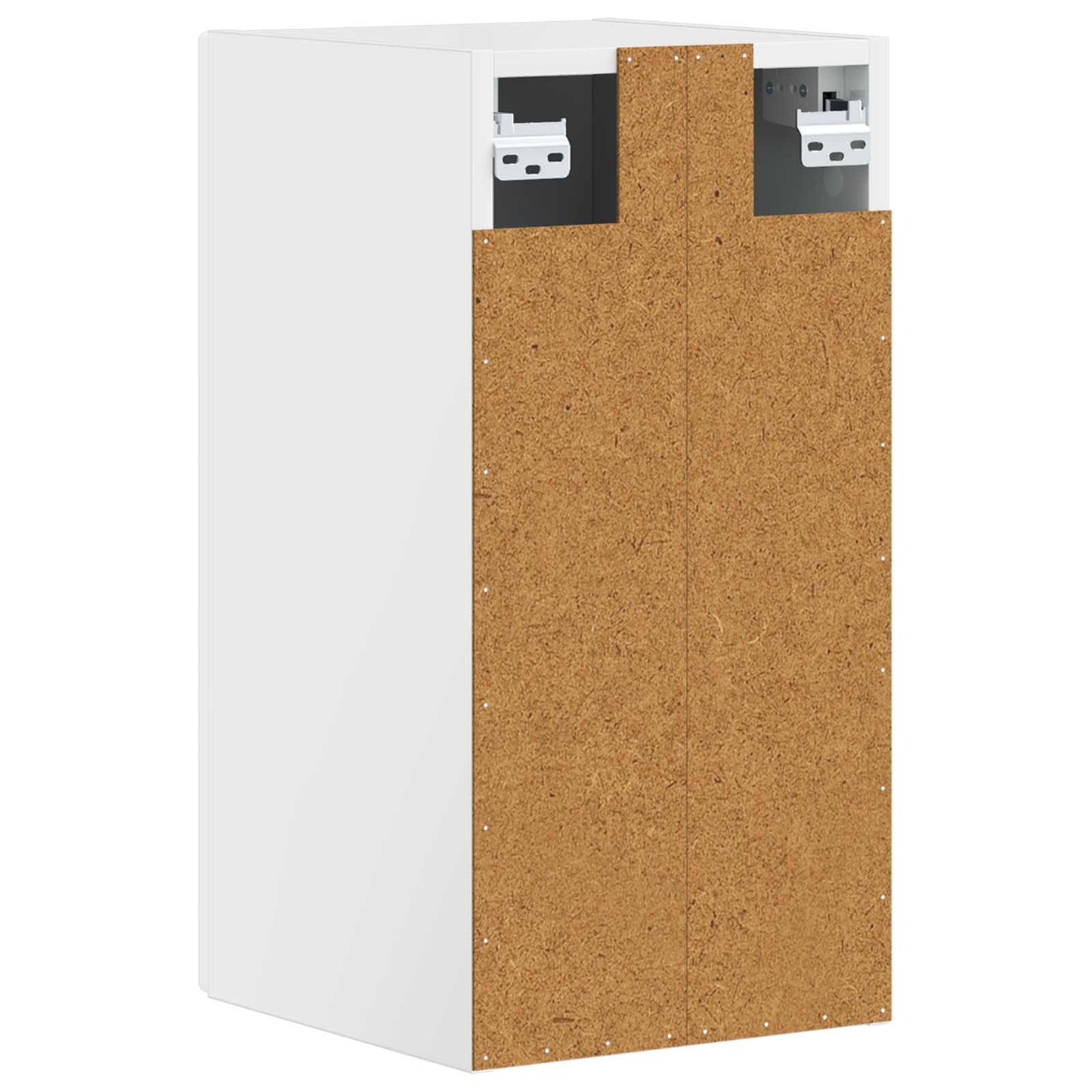 Bathroom Wall Cabinet HAARLEM High Gloss White 30 x 31 x 59 cm