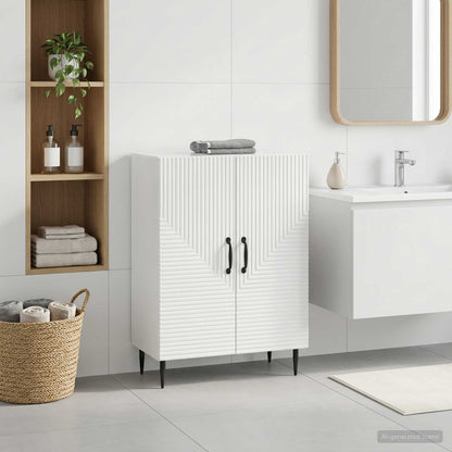 Bathroom Storage Cainet HAARLEM High Gloss White