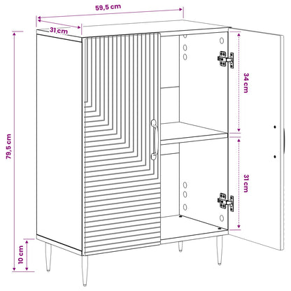 Bathroom Storage Cainet HAARLEM High Gloss White