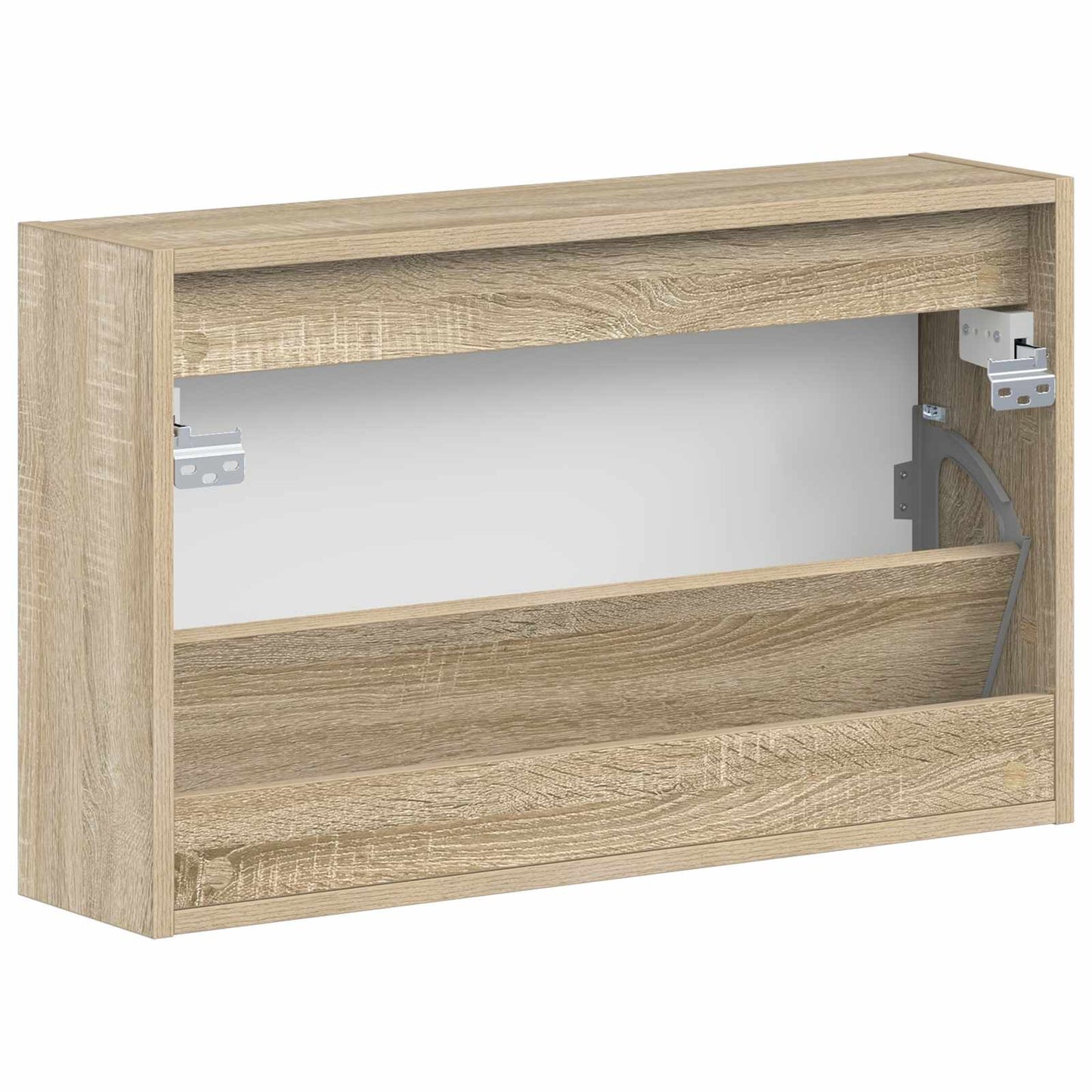 Wall-Mounted Shoe Cabinet HAARLEM 71 x 17 x 43 cm Sonoma Oak
