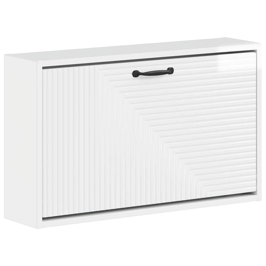 Wall-Mounted Shoe Cabinet HAARLEM 71 x 17 x 43 cm