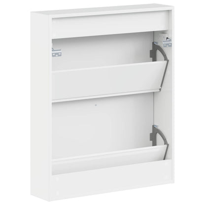 Wall-Mounted Shoe Cabinet HAARLEM 71 x 17 x 86 cm