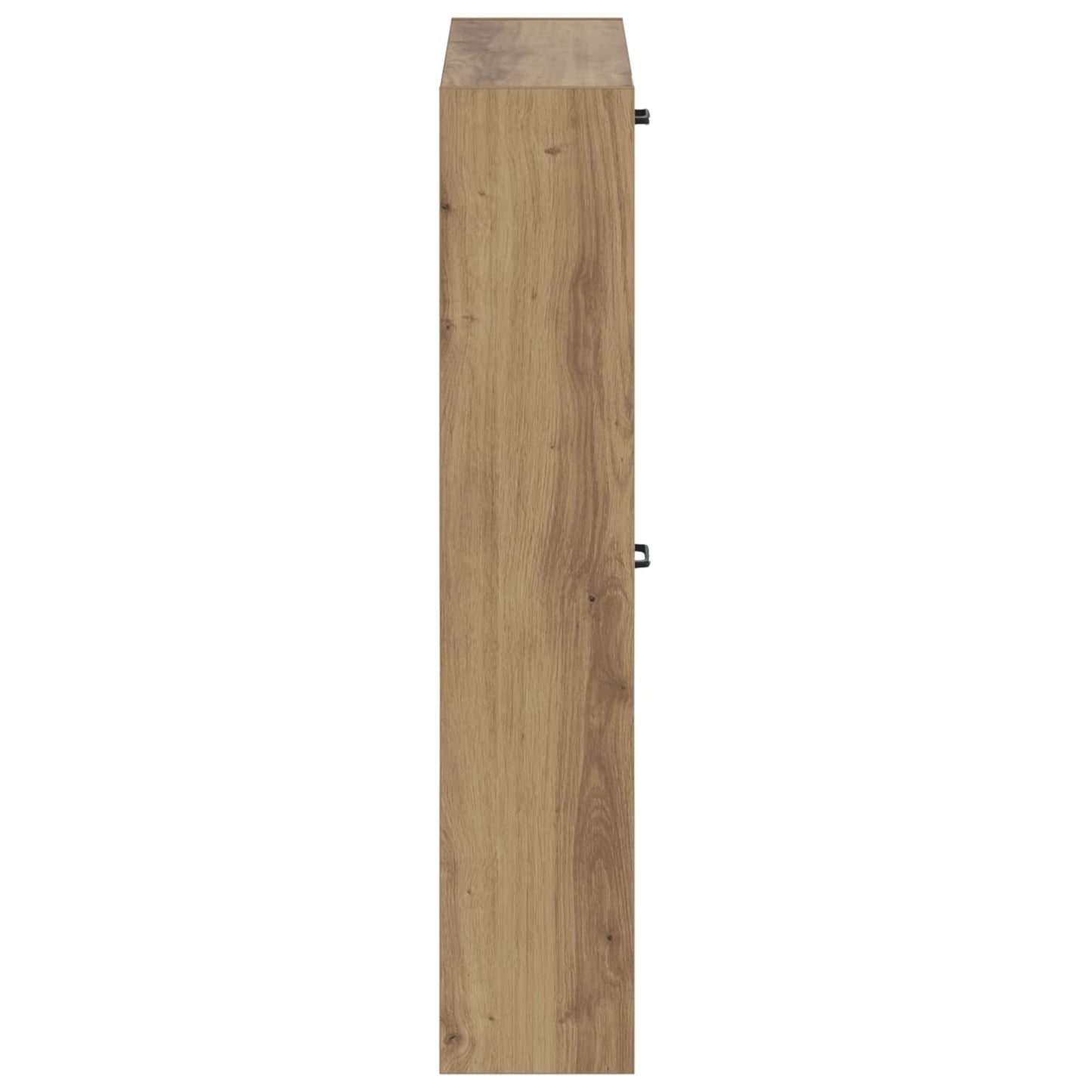 Wall-Mounted Shoe Cabinet HAARLEM 71 x 17 x 86 cm Artisan Oak