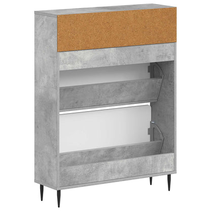 Shoe Cabinet HAARLEM 78 x 24 x 103 cm Engineered Wood