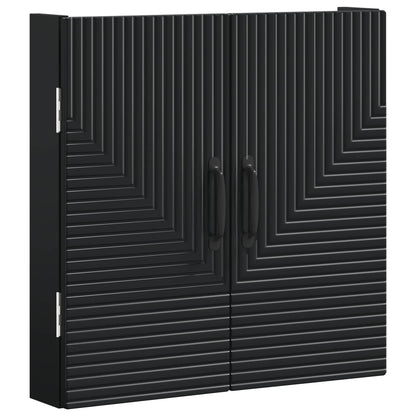 Dartboard Cabinet HAARLEM Black 52.5 x 10.5 x 53.5 cm
