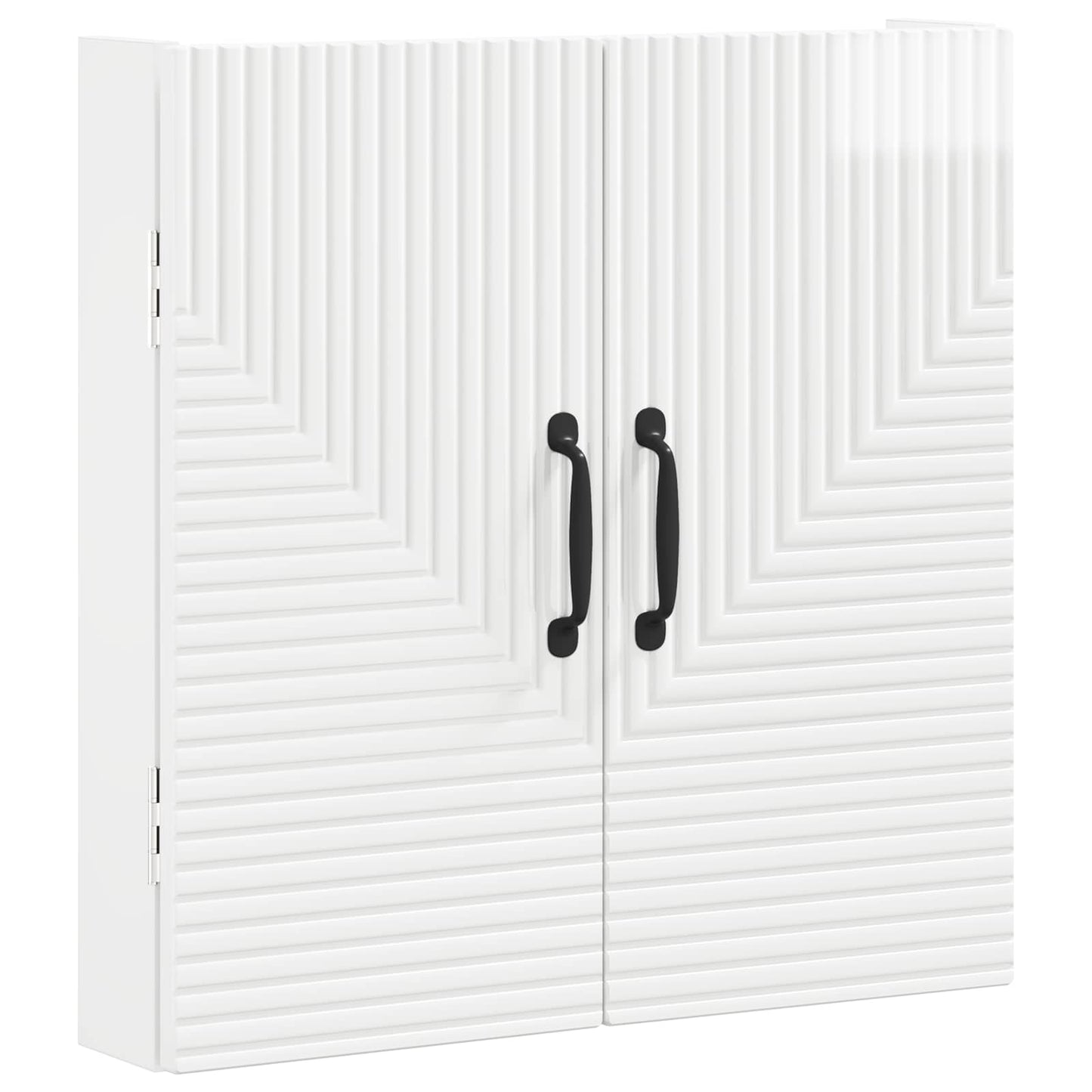 Dartboard Cabinet HAARLEM High Gloss White Engineered Wood