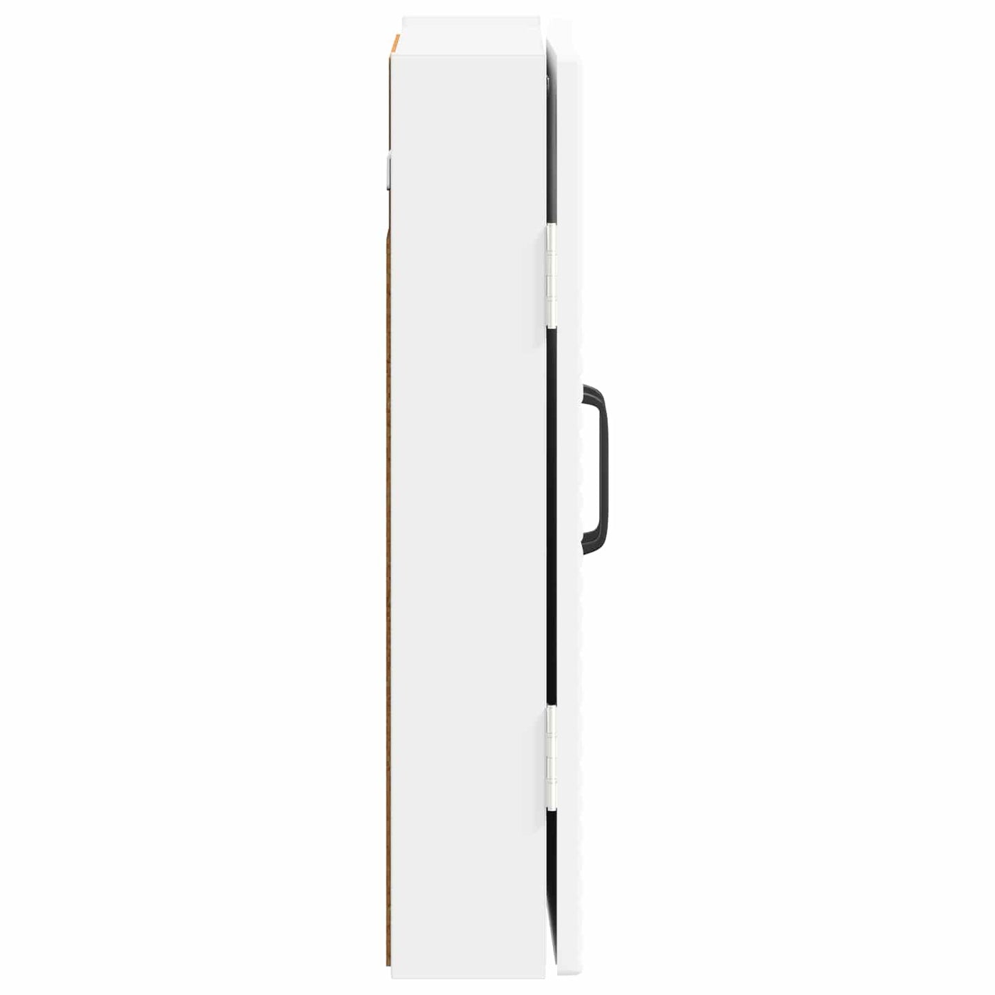 Dartboard Cabinet HAARLEM High Gloss White Engineered Wood