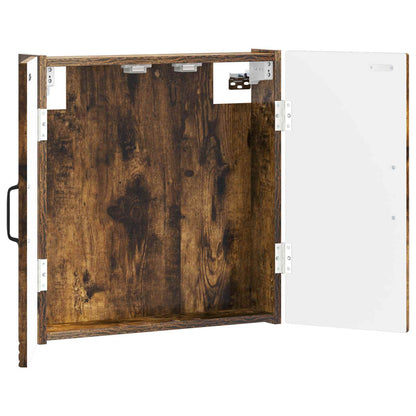 Dartboard Cabinet HAARLEM Smoked Oak 52.5 x 10.5 x 53.5 cm