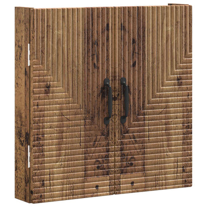 Dartboard Cabinet HAARLEM Old Wood 52.5 x 10.5 x 53.5 cm