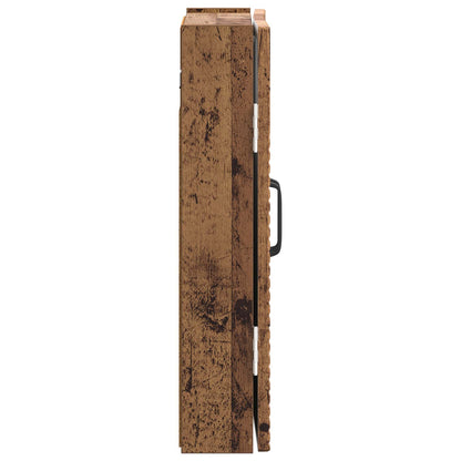 Dartboard Cabinet HAARLEM Old Wood 52.5 x 10.5 x 53.5 cm