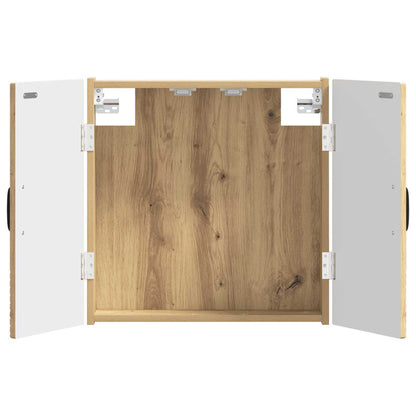 Dartboard Cabinet HAARLEM Artisan Oak 52.5 x 10.5 x 53.5 cm