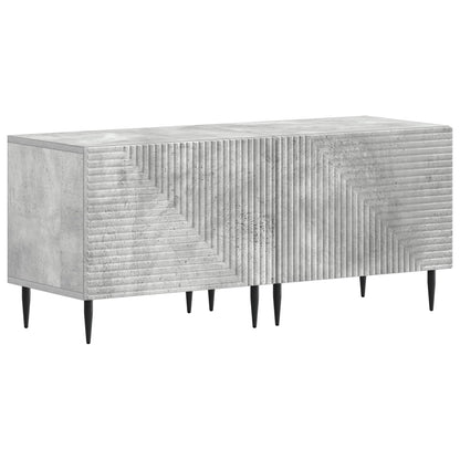 TV Cabinet Concrete Grey Engineered Wood