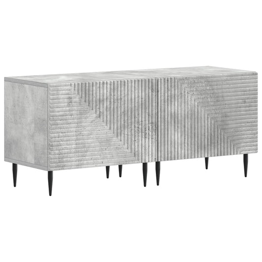 TV Cabinet Concrete Grey Engineered Wood