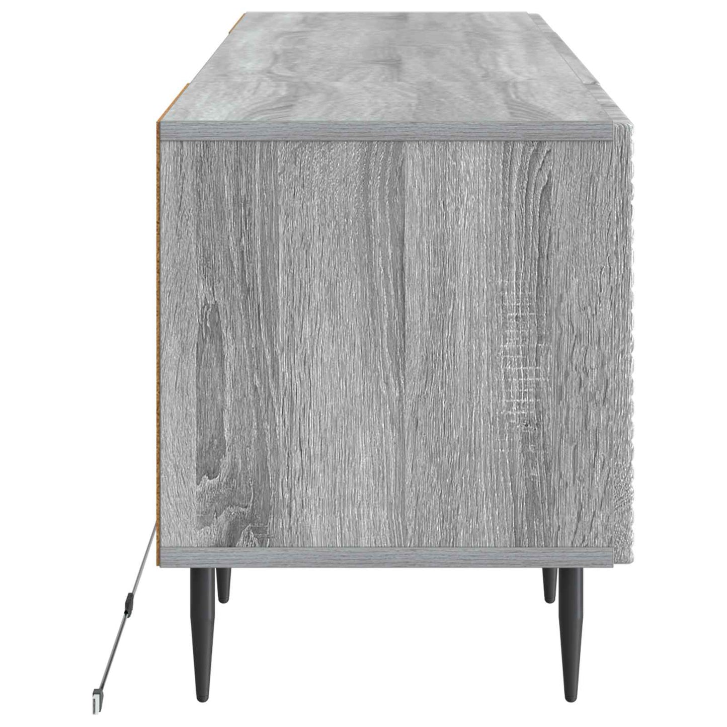 LED TV Cabinet Grey Sonoma Engineered Wood
