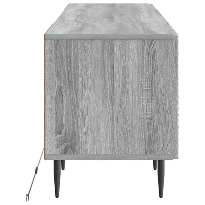 LED TV Cabinet Grey Sonoma Engineered Wood