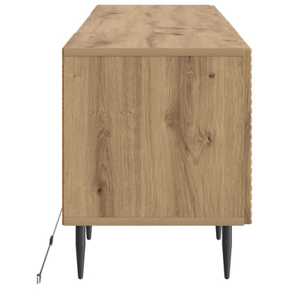 LED TV Cabinet Artisan Oak Engineered Wood