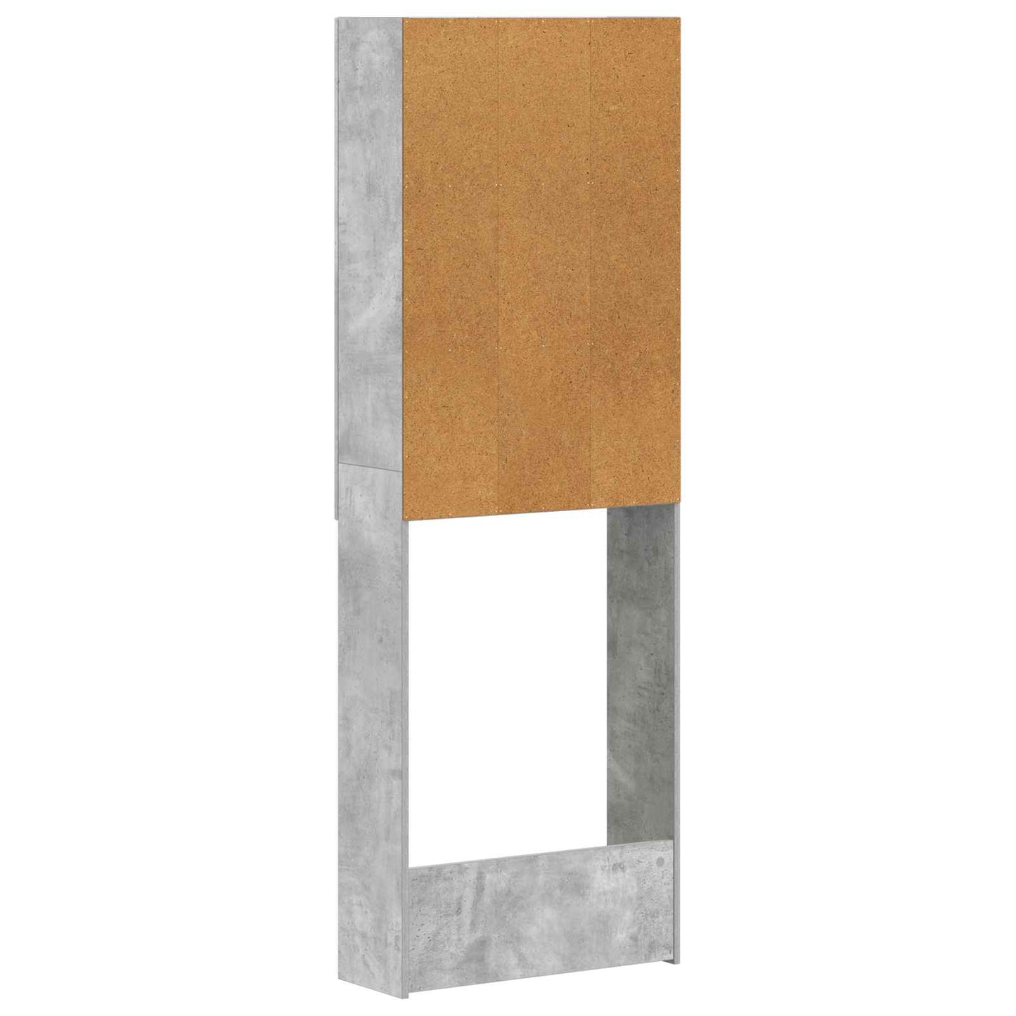 Toilet Cabinet HAARLEM Concrete Grey 66 x 25.5 x 190 cm