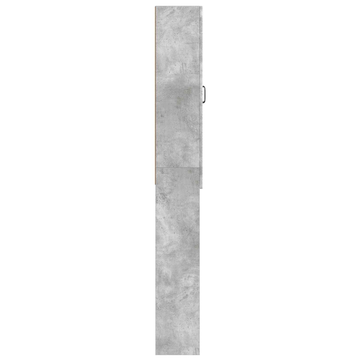 Toilet Cabinet HAARLEM Concrete Grey 66 x 25.5 x 190 cm