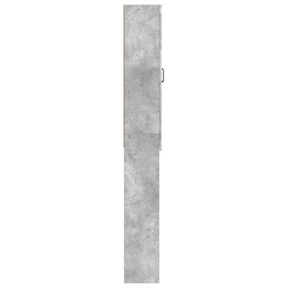 Toilet Cabinet HAARLEM Concrete Grey 66 x 25.5 x 190 cm
