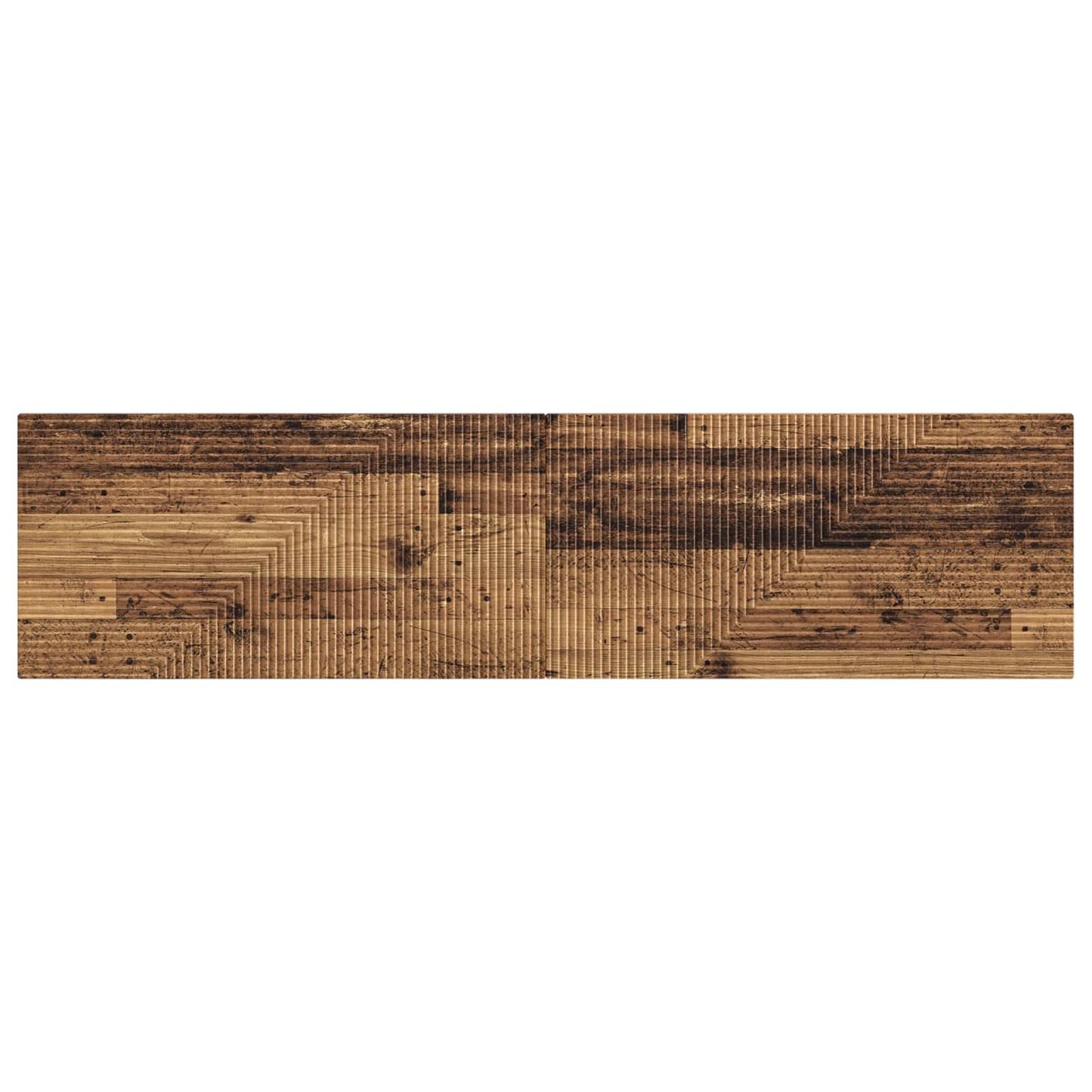 Wall-Mounted Headboard HAARLEM Old Wood Engineered Wood