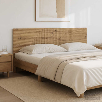 Wall-Mounted Headboard HAARLEM Artisan Oak Engineered Wood