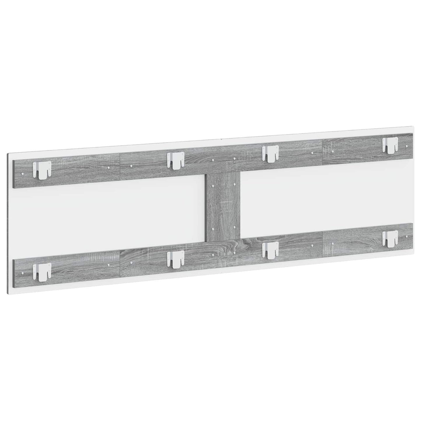 Wall-Mounted Headboard HAARLEM Grey Sonoma Engineered Wood