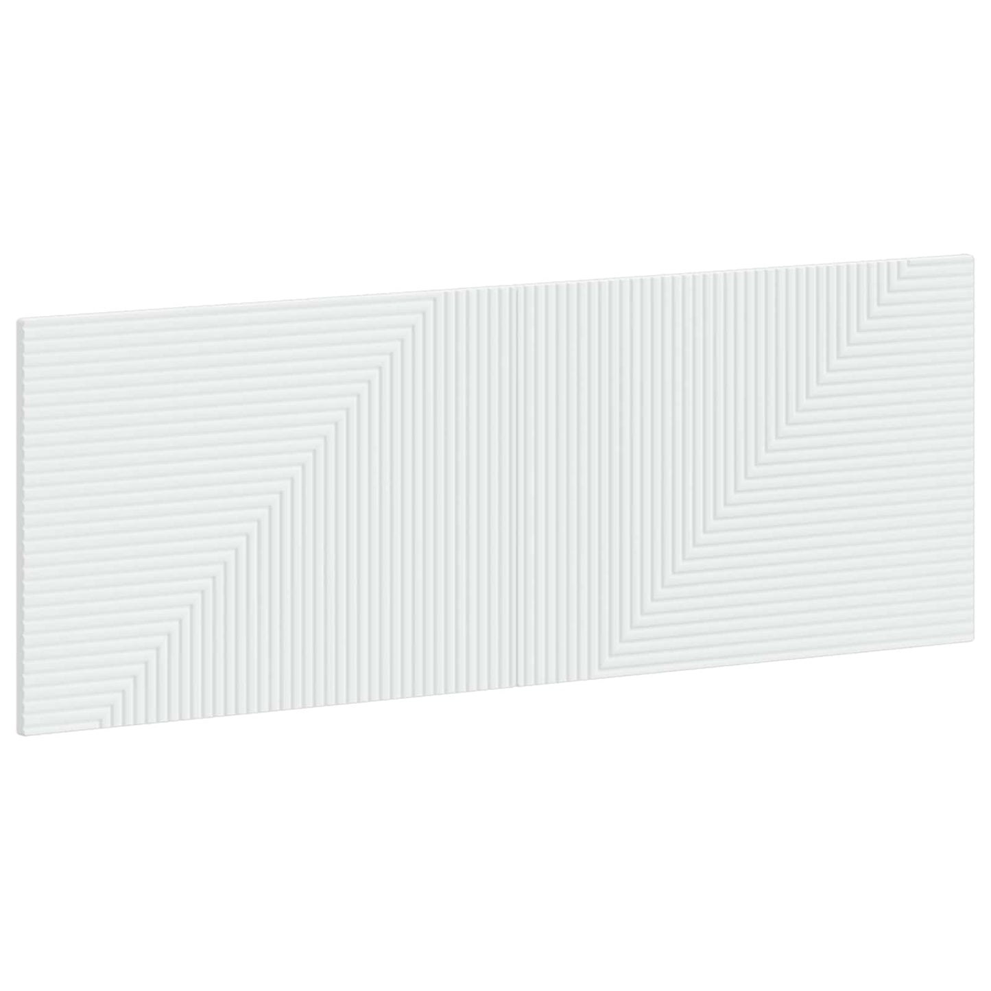Wall-Mounted Headboard HAARLEM White Engineered Wood