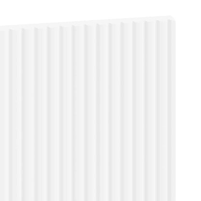 Wall-Mounted Headboard HAARLEM White Engineered Wood