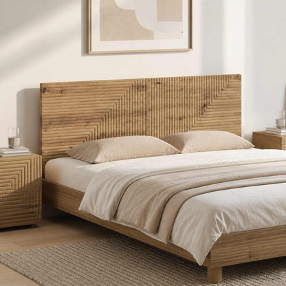 Wall-Mounted Headboard HAARLEM Artisan Oak Engineered Wood