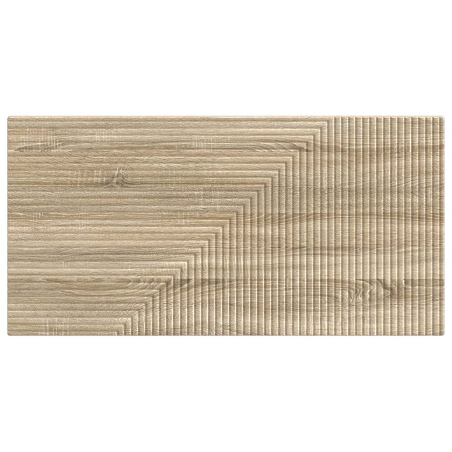 Wall-Mounted Headboard HAARLEM Sonoma Oak Engineered Wood