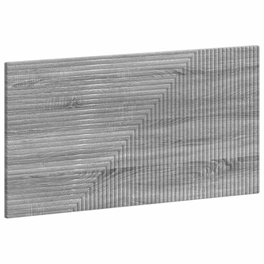 Wall-Mounted Headboard HAARLEM Grey Sonoma Engineered Wood