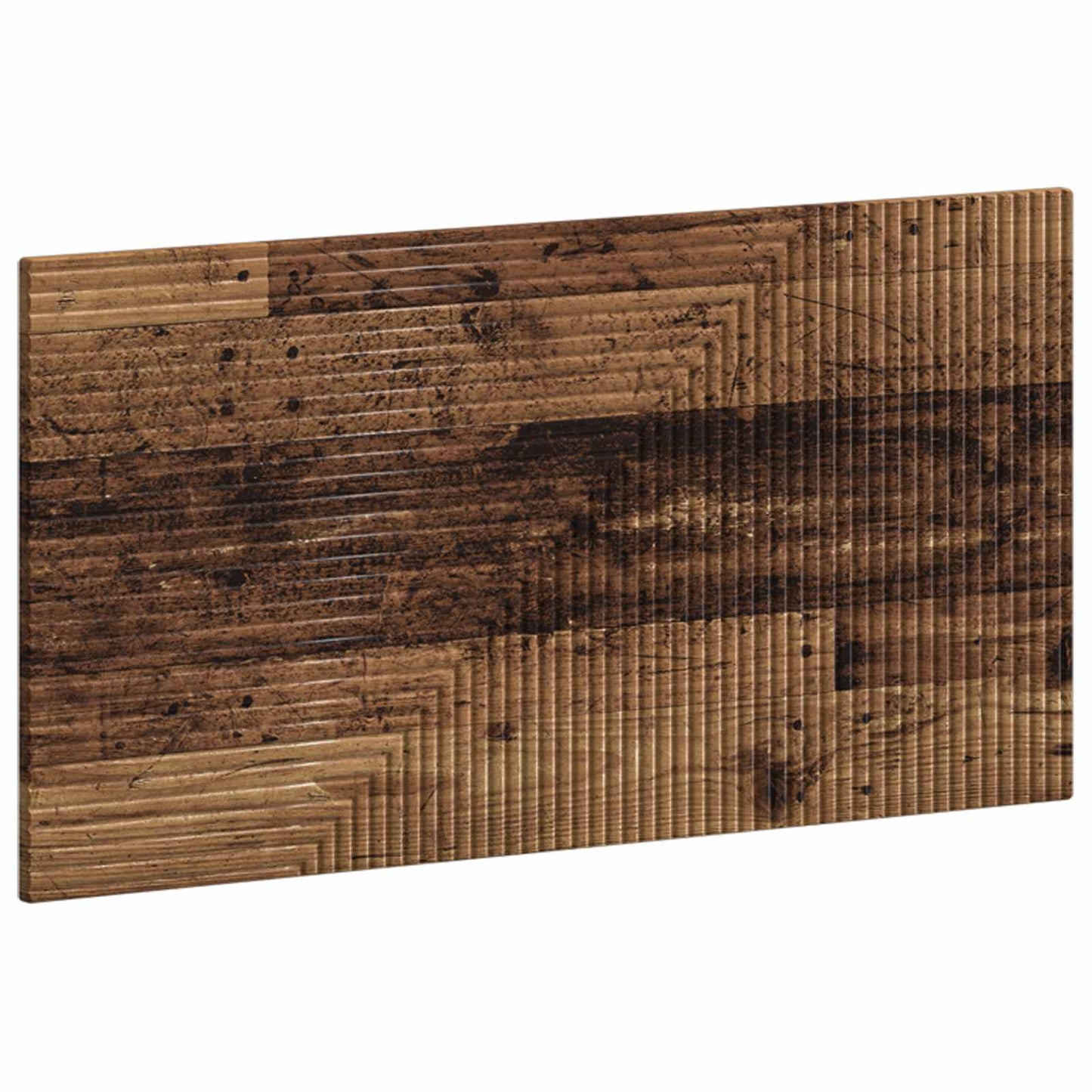 Wall-Mounted Headboard HAARLEM Old Wood Engineered Wood