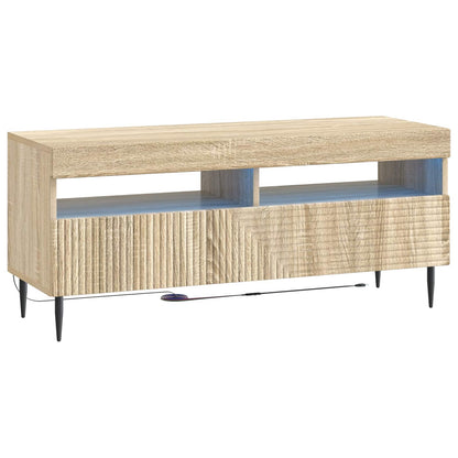 LED TV Cabinet Sonoma Oak Engineered Wood