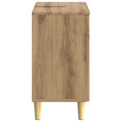 Bathroom Sink Cabinet DELFT Artisan Oak 59.5 x 31.5x 59 cm
