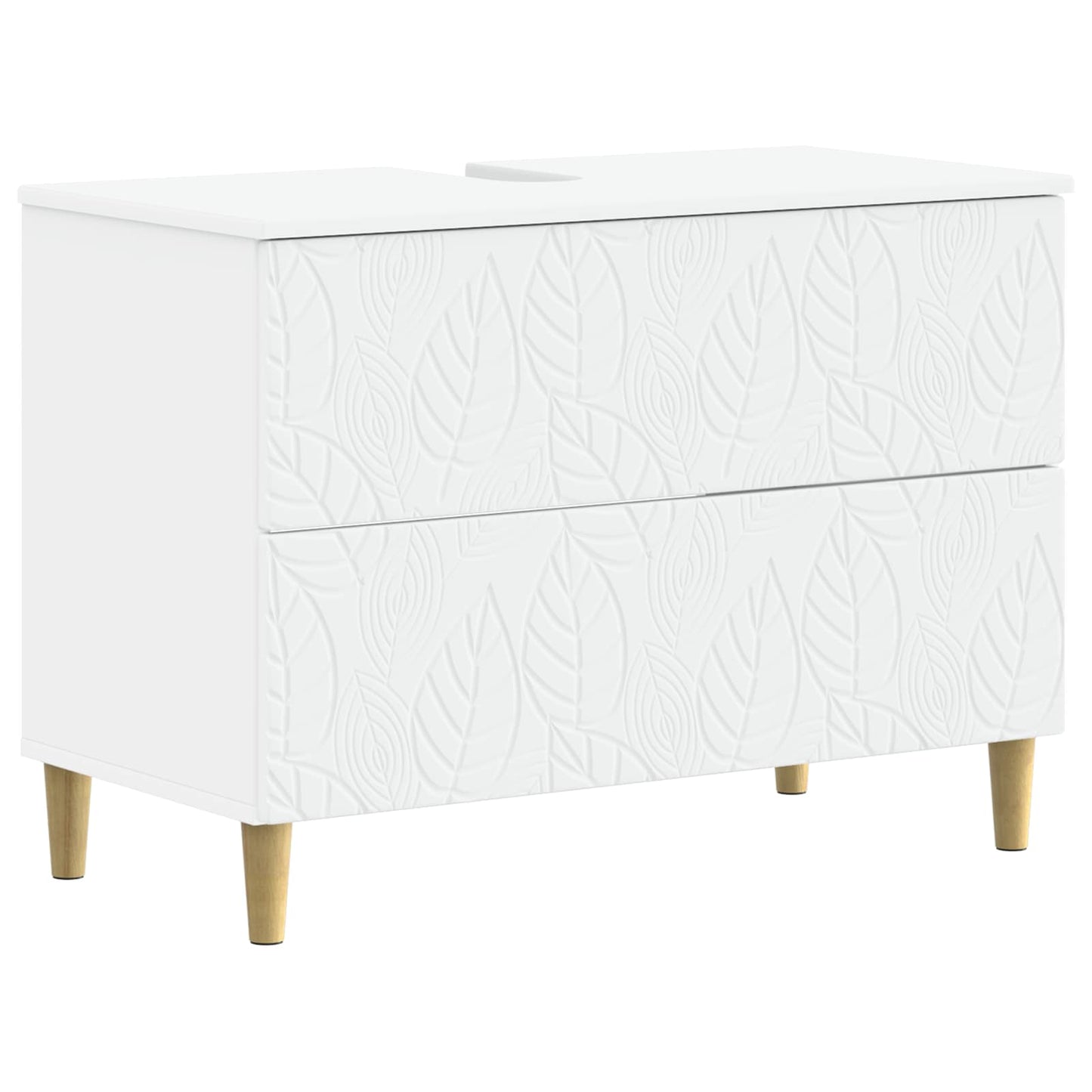 Bathroom Sink Cabinet DELFT White 82 x 41x 59 cm