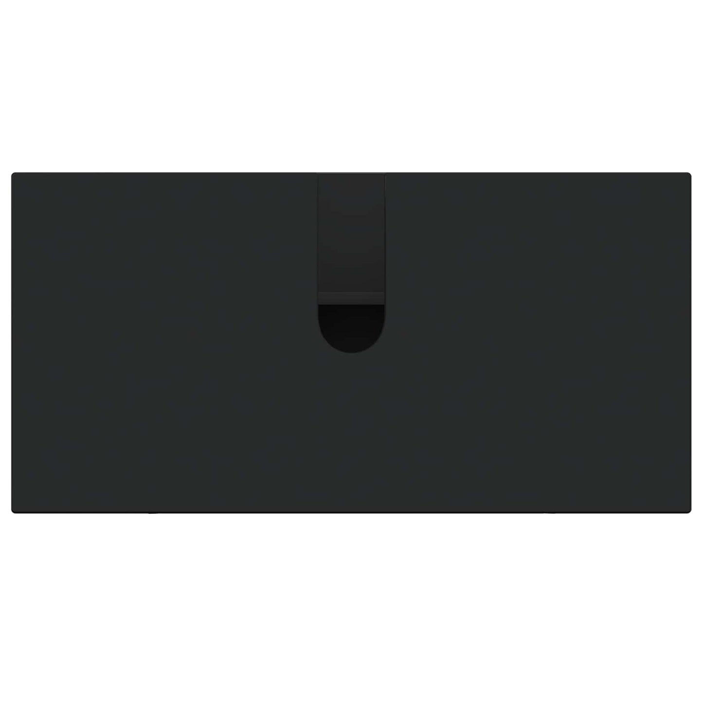 Bathroom Sink Cabinet DELFT Black 82 x 41x 59 cm