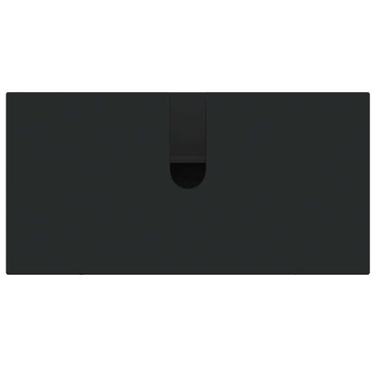 Bathroom Sink Cabinet DELFT Black 82 x 41x 59 cm