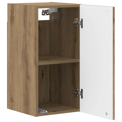 Bathroom Wall Cabinet DELFT Artisan Oak 30 x 31 x 59 cm