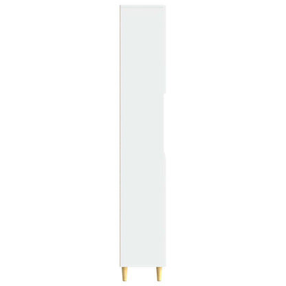 Bathroom Cabinet with Open Shelf DELFT White 30 x 31 x 190 cm