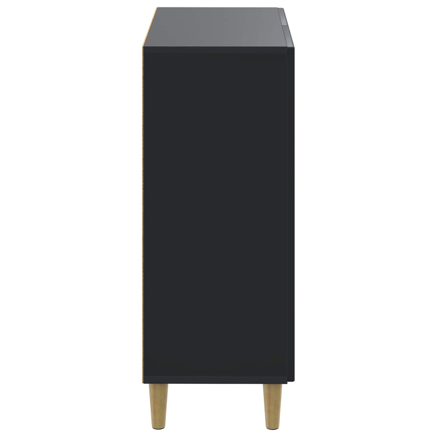 Bathroom Storage Cainet DELFT Black 59.5 x 31 x 80 cm