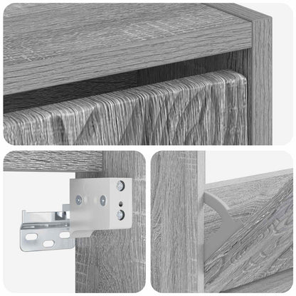 Wall-Mounted Shoe Cabinet DELFT 71 x 17 x 43 cm Engineered Wood