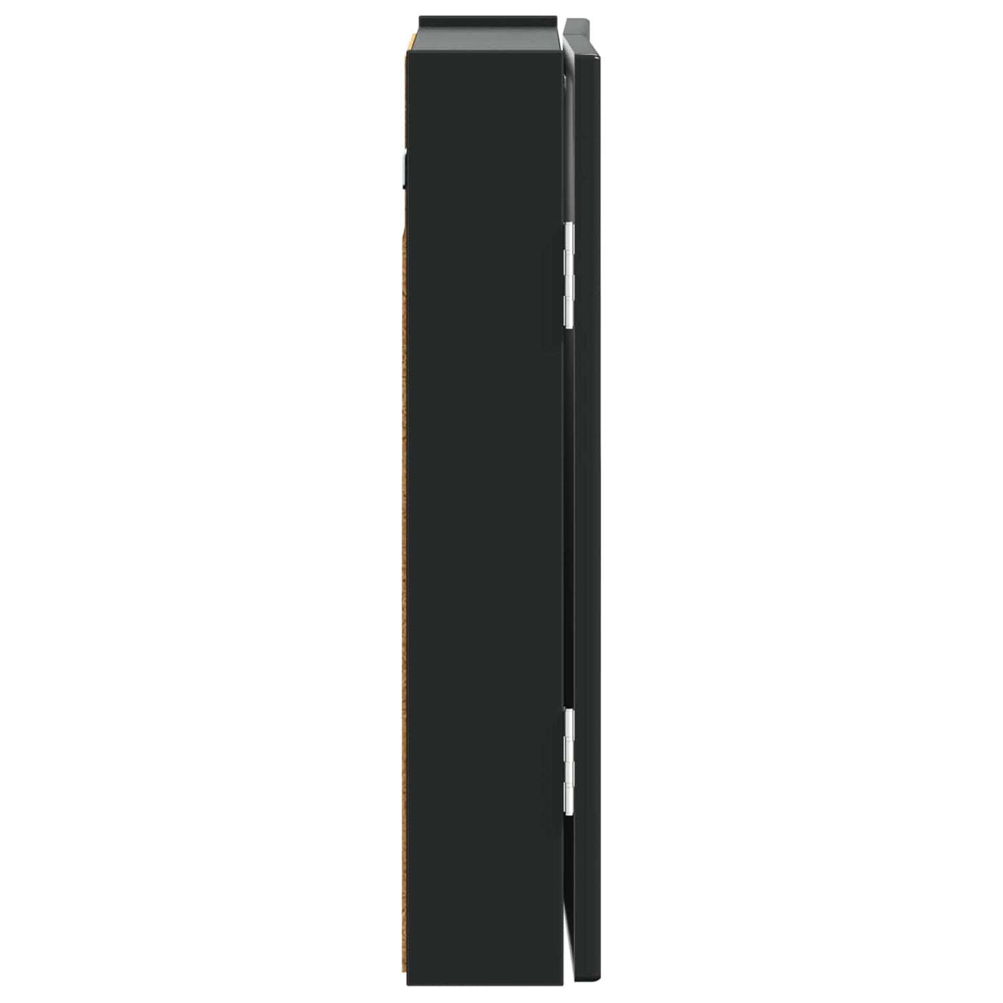 Dartboard Cabinet DELFT Black 52.5 x 10.5 x 53.5 cm