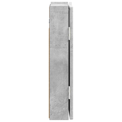 Dartboard Cabinet DELFT Concrete Grey 52.5 x 10.5 x 53.5 cm